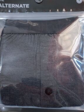 🎆2/$20 NWT ETHIKA PREMIUM MODAL Dark Gray Boxer Briefs with Logo Waistband.